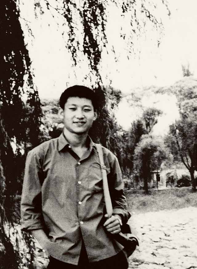 1972年時的習(xí)近平。